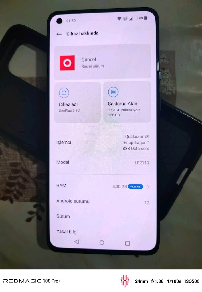 OnePlus 9 5G (GLOBAL) Sorunsuz