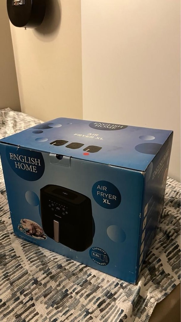 English Home AIF2001 Dijital Çıkarılabilir Sepetli XL 5,5 Lt - 2