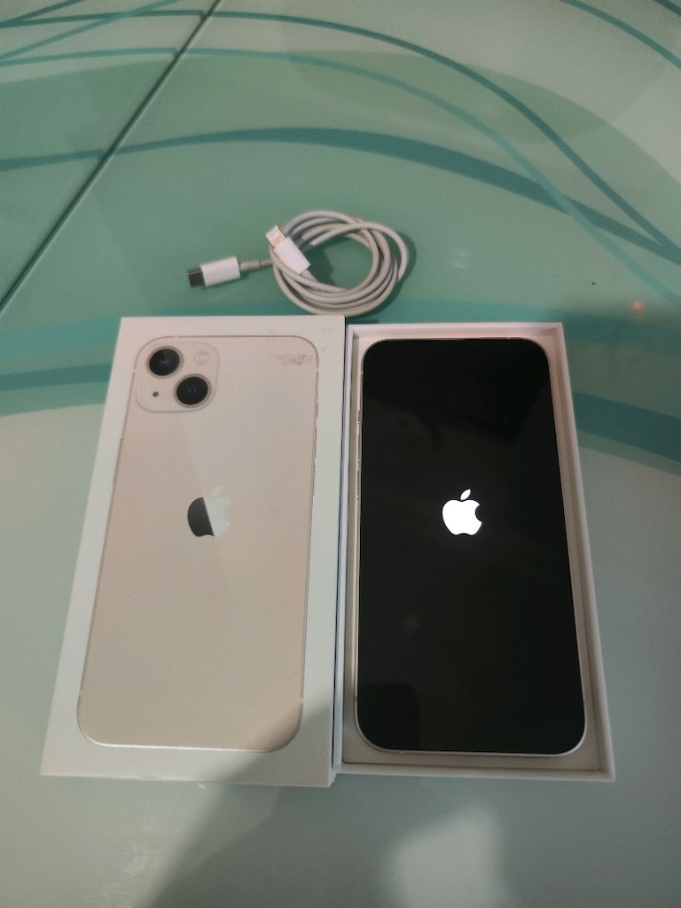 KARTA TAKSİT İPHONE 13 128 GB PİL 78 KUTU VE ŞARJ ALETİ MEVCUT TEMİZ - 13