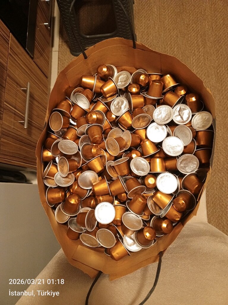 nespresso kahve makinası yanında 70kapsül kahve hediye - 8
