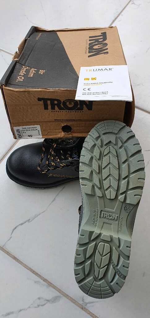 Tron Ragnar S2 K2 Çelik Burun İş Ayakkabısı - 6