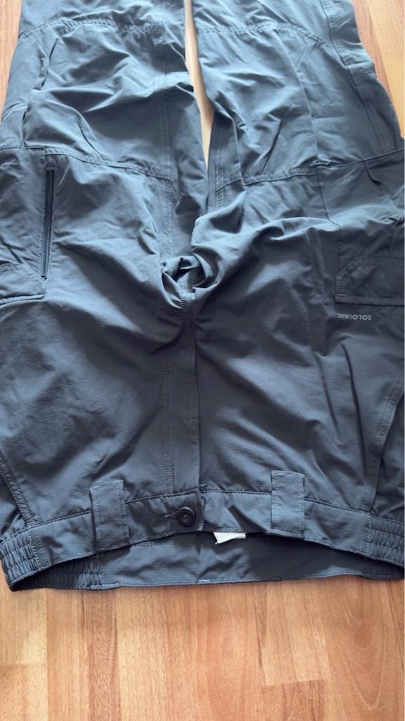 DECATHLON SOLOGNAC 500 ERKEK KARGO PANTOLON SIFIR GİBİ - 3