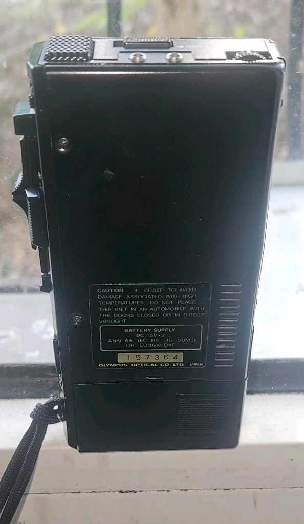 OLYMPUS Pearlcorder S803,menşei Japonya. - 8