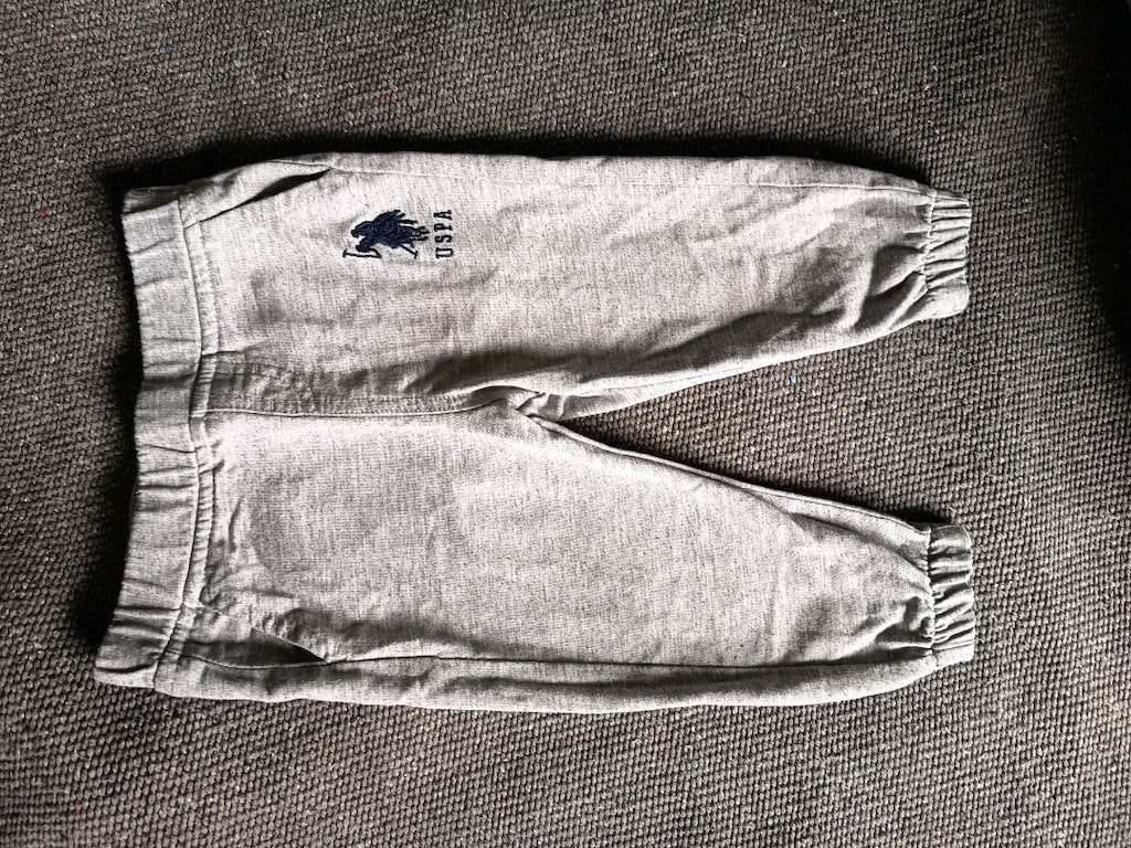 us polo eşofman altı gri 2 yaş