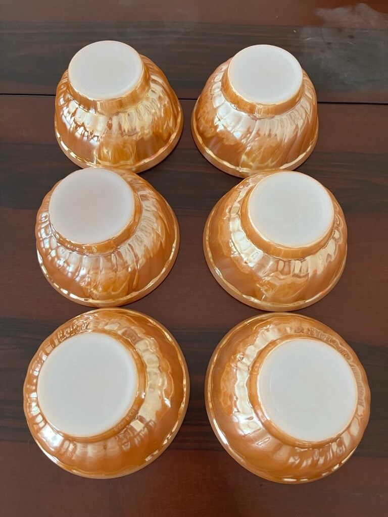 Retro tabak kase fincan takımı - 5
