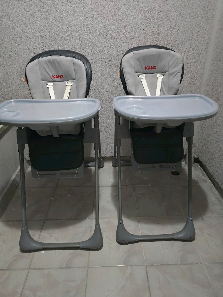 Kanz Campo Mama Sandalyesi Portatif Katlanır Yükseklik Ayarlı 2 Adet - 5
