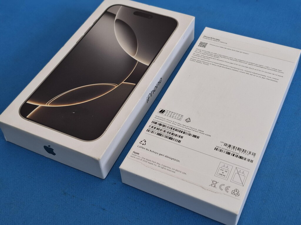 iphone 16 pro max orjinal boş kutu - 2