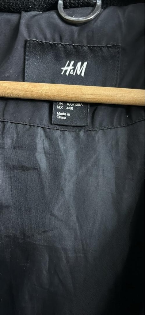MONT KIŞLIK KAPŞON MARKA MONT H&M MARKA 54 BEDEN GİYİLMEDİ SİYAH RENK — görsel 7/8