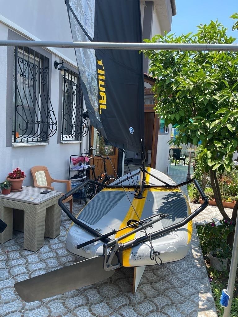 Yelken halatı şişme Tiwal 3.2 7SQM yelken ile - 4