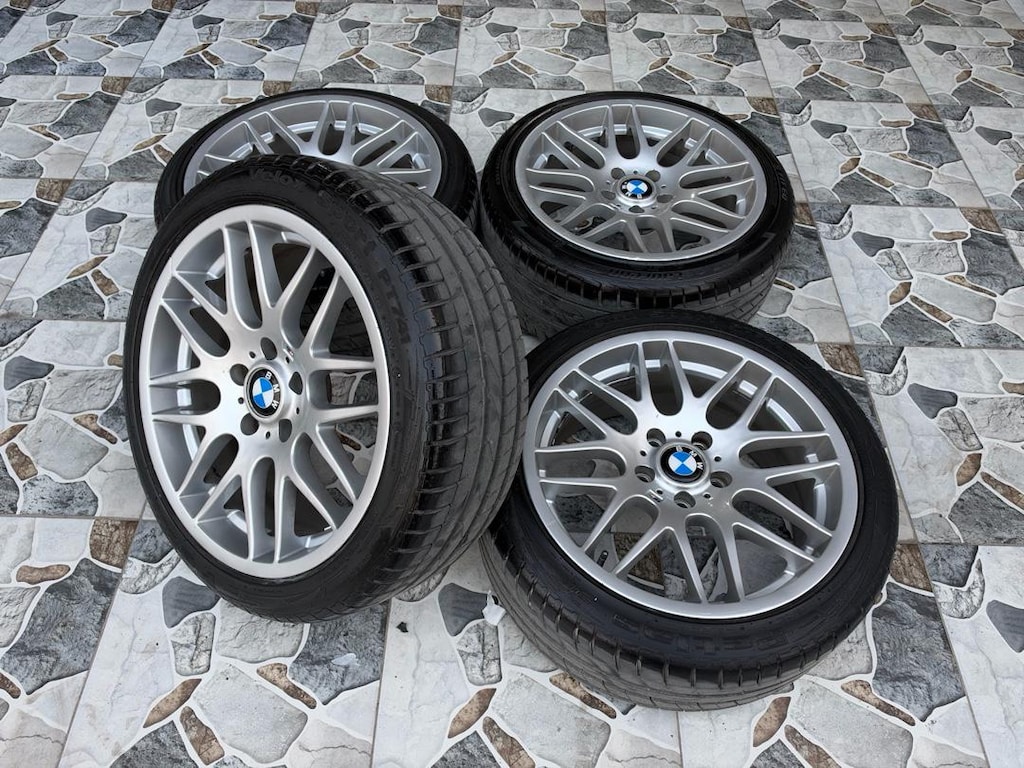 bmw jant 5x120 18 inç csl jant lastik - 2