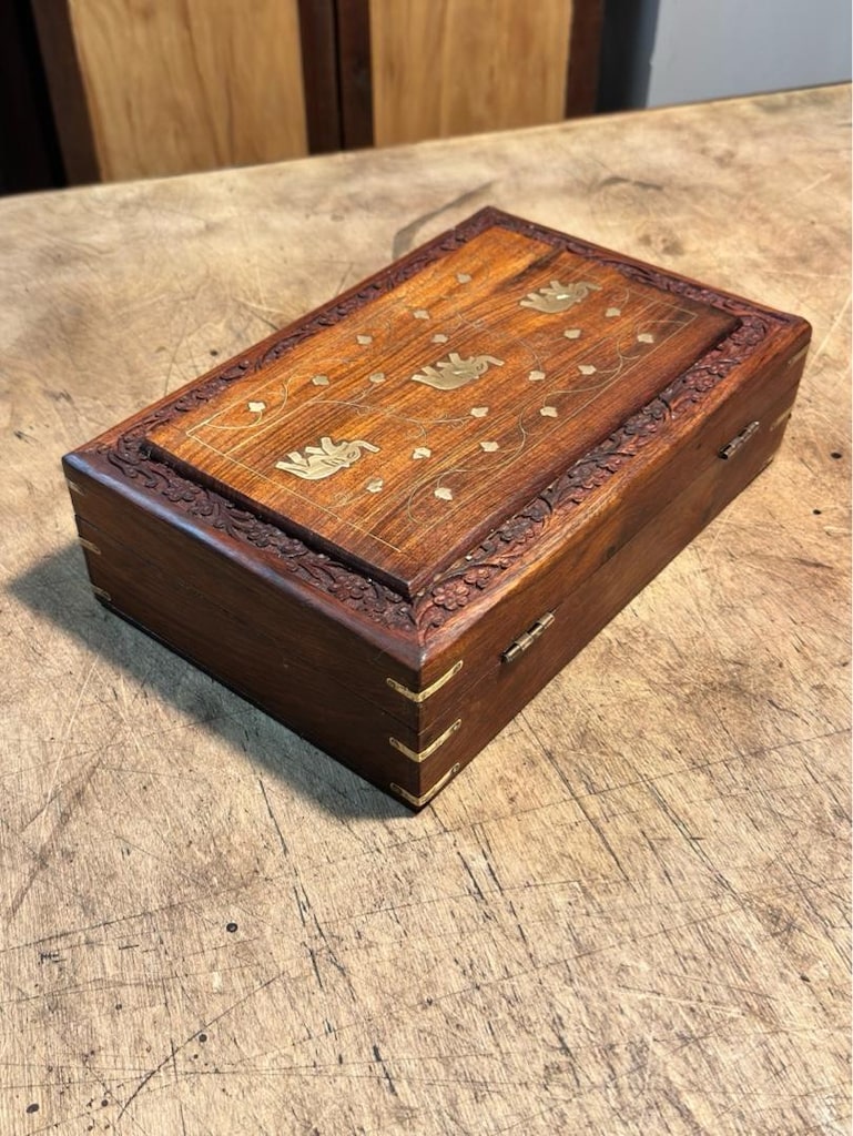 Ahşap vintage kutu - 6