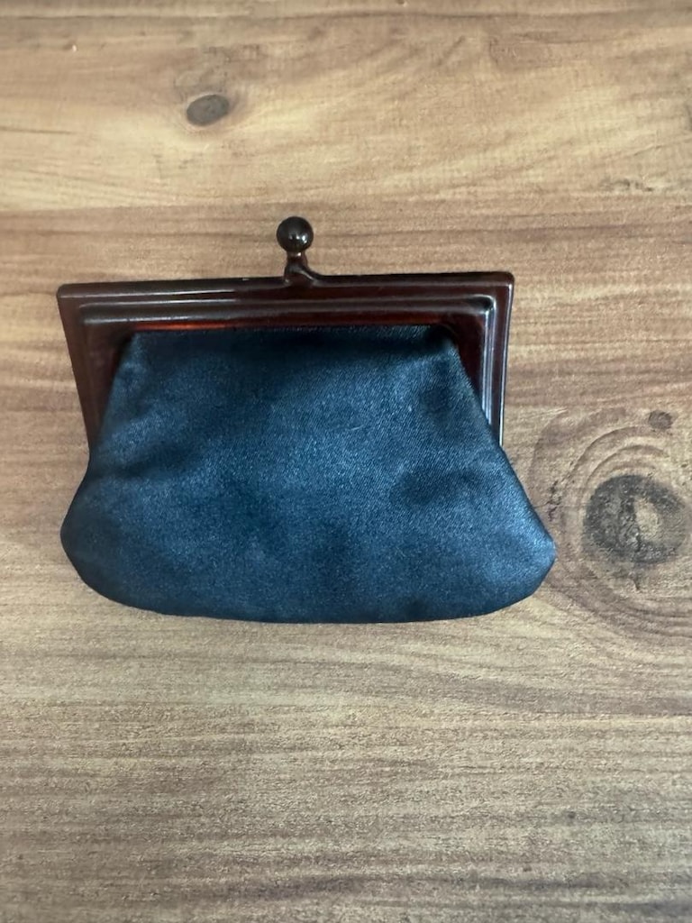 Vintage Bakalit Çerçeveli Bozuk Para Cüzdanı - 13