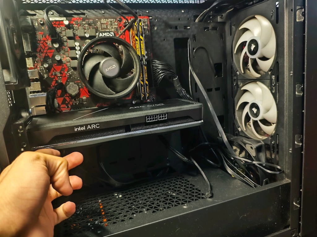 3060, muadili intel arc A750 (linited edition) sifir ayarinda - 10