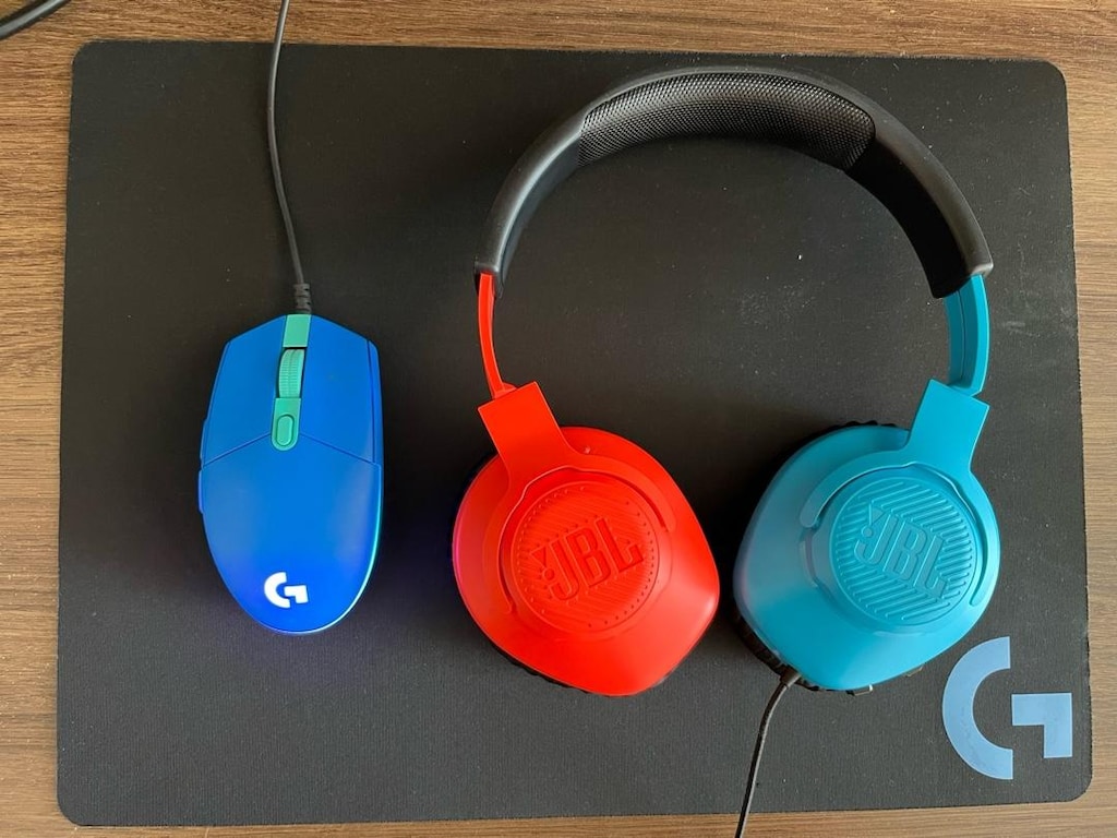 JBL QUANTUM 100N Gaming Kulaklık ve LOGİTECH Gaming mouse - 3