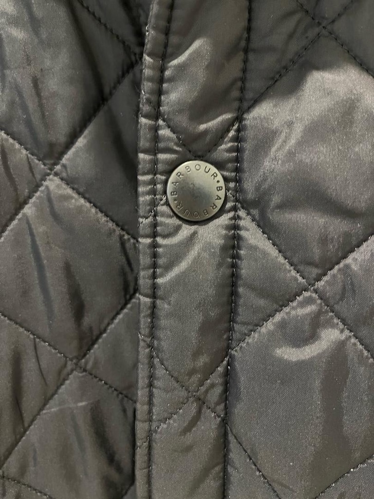 Orijinal Barbour Pantone Serisi Özel Koleksiyon Siyah Kapitone XL - 3