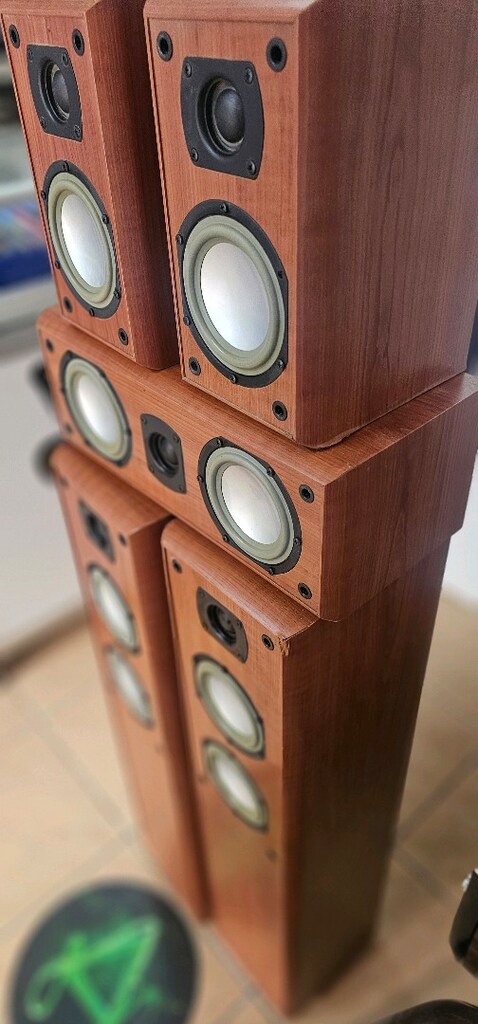 System Fidelity SF-250 5.0 set hoparlör - 6