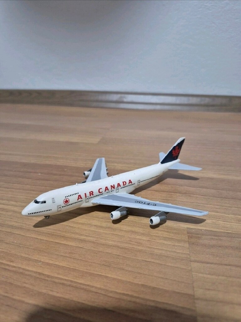 Boeing 747 Air Canada Maket Uçak (1.390 ölçek) - 2