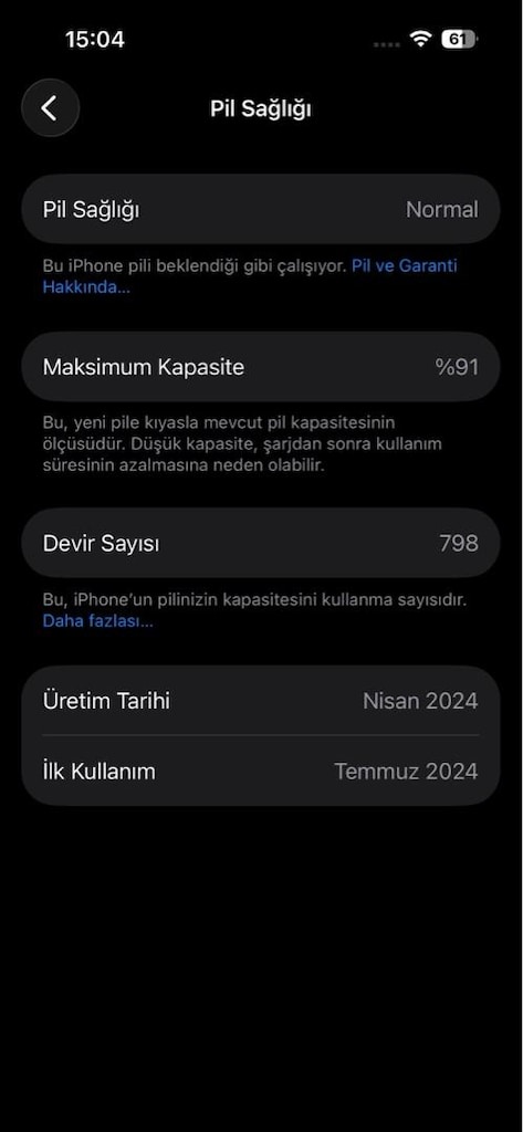 İphone 15 Temiz Yurtiçi - 6