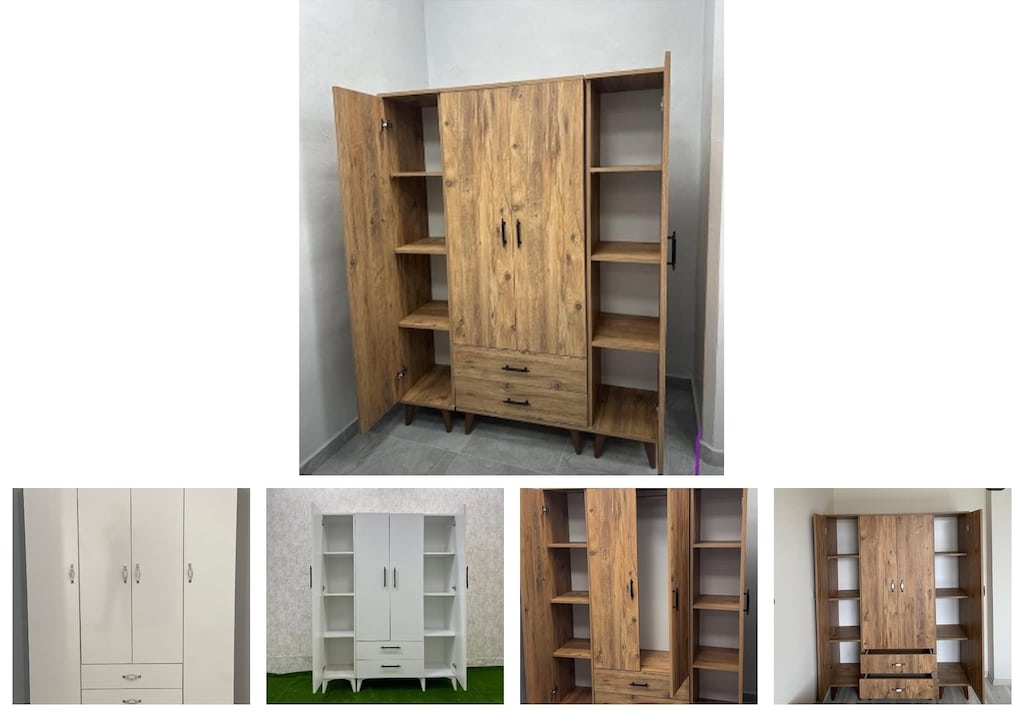 4 kapaklı elbise dolabı yyvdcnlwmx - 2