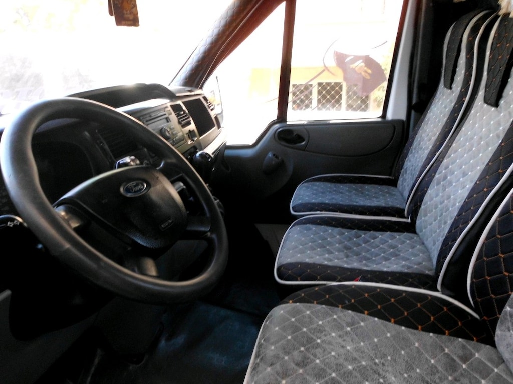 2008 FORD TRANSİT 350L TEK TEKER JUMBO KAMYONET RUHSATLI MASRAFSIZ - 13