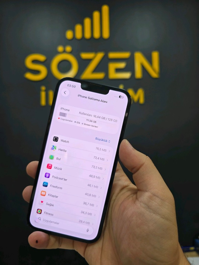 SÖZEN İLETİŞİM İPHONE 13 128GB PİL 88 4AY GARANTİLİ - 5