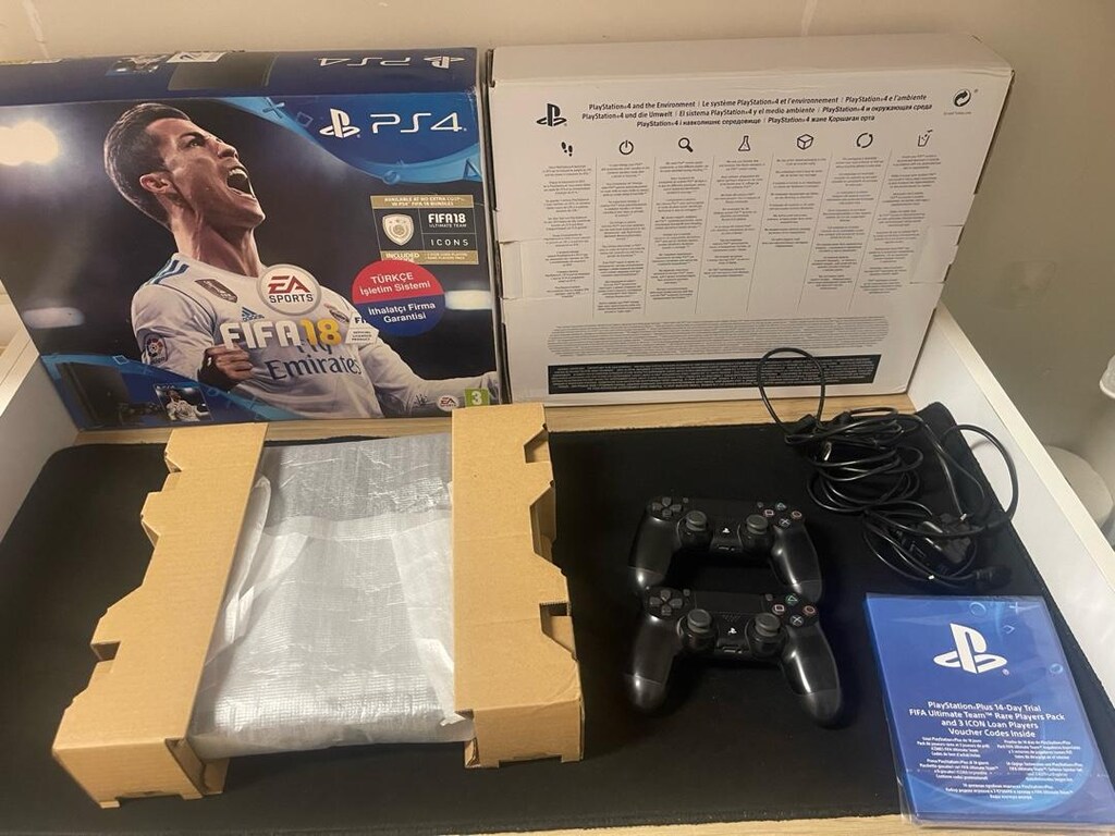 KIRIK PS4 SLIM 500GB | KUTULU FATURALI | 2 ORJİNAL KOL | ÇOK TEMİZ - 2