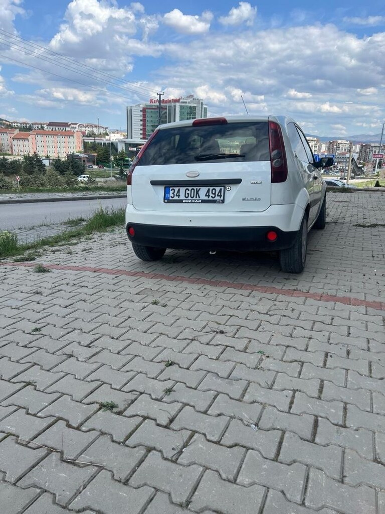 2006 Ford fiesta 1.4tdci confort camlı van makyajlı renk inci beyaz - 7