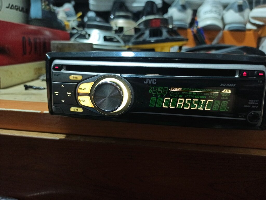 Eski seri tesisat teyibi jvc CD AUX RADYO tek anfi çıkışli oto teyp - 15