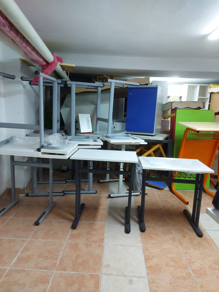 KLAS OFİS ÜSKÜDAR TEK KİŞİLİK OKUL SIRASI İKİNCİ EL - 2