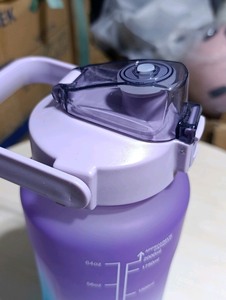 SIFIR 2 Litre Motivasyon Matarası - Suluk + Sticker Hediyeli - 3