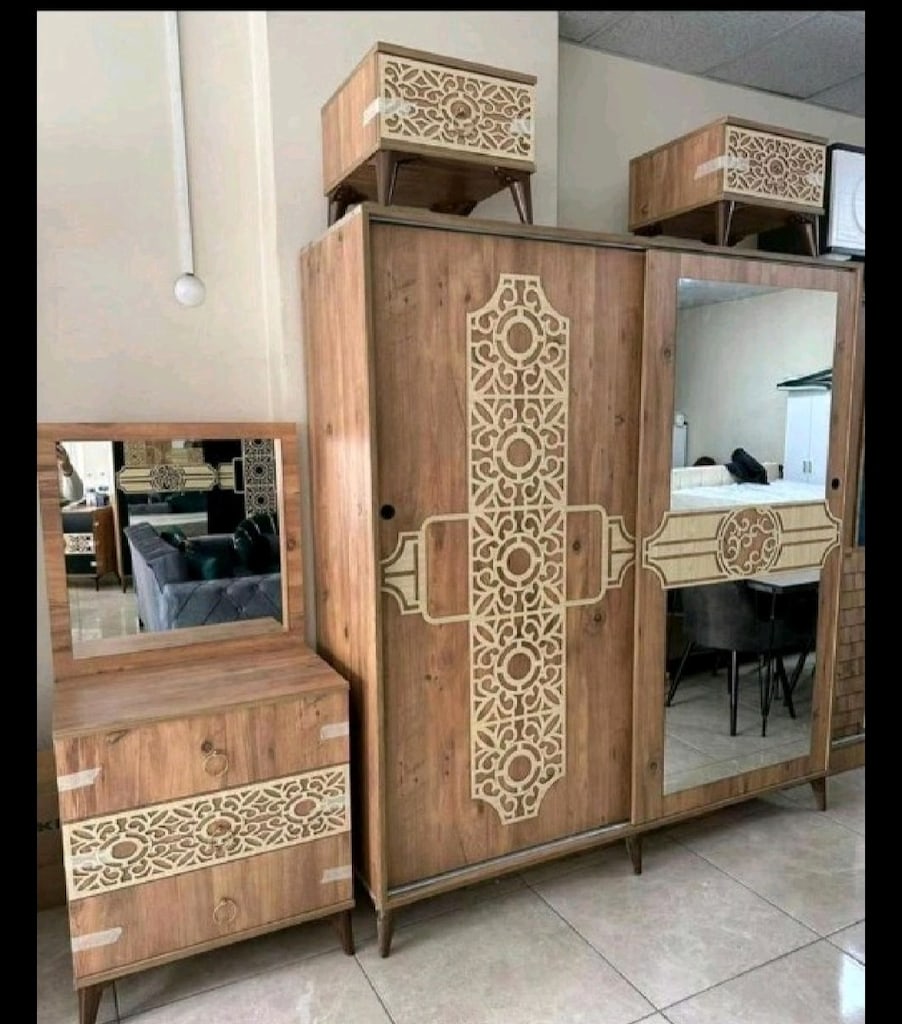 Doğrudan İmalatçıdan Sıfır Sürgülü Aynalı Yatak Odası Mobilyası - 2