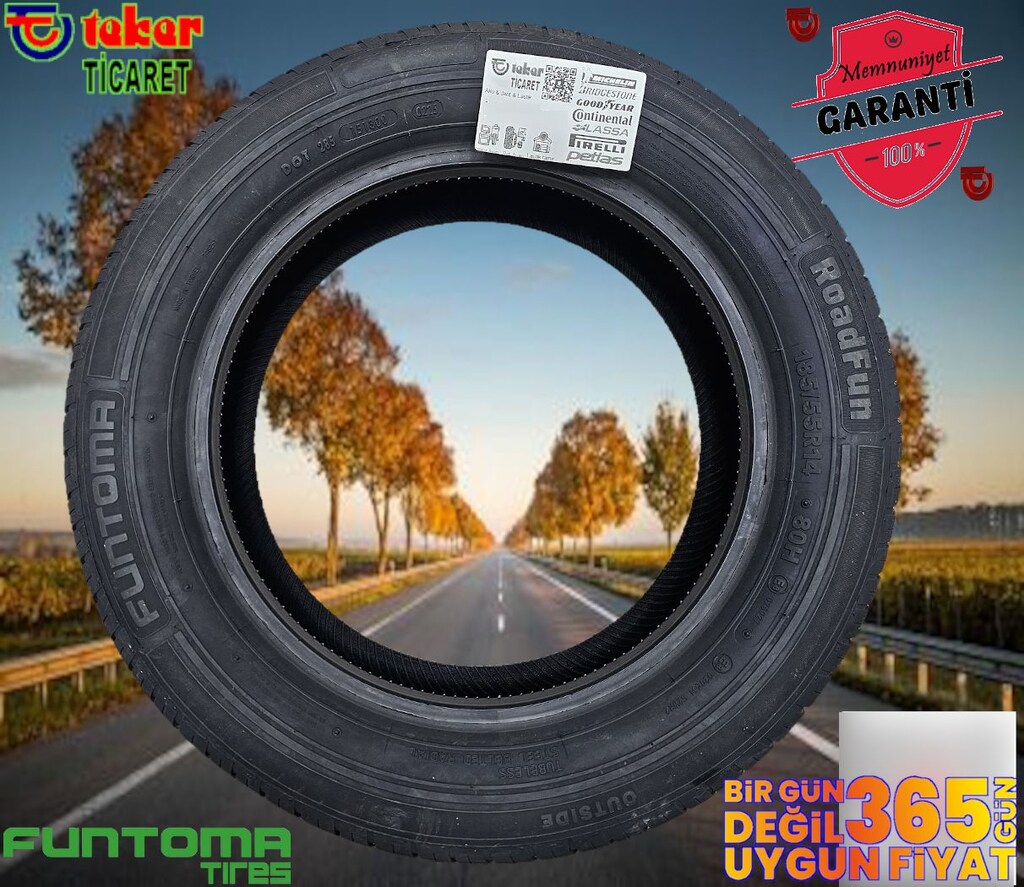 185 55 14 Funtoma # MEVSİMLİK # TEKER TİCARET - 2