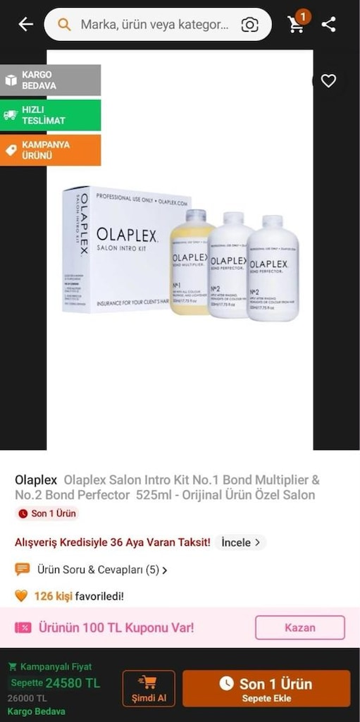 Olaplex 25 Bin TLlik Bakım - 4