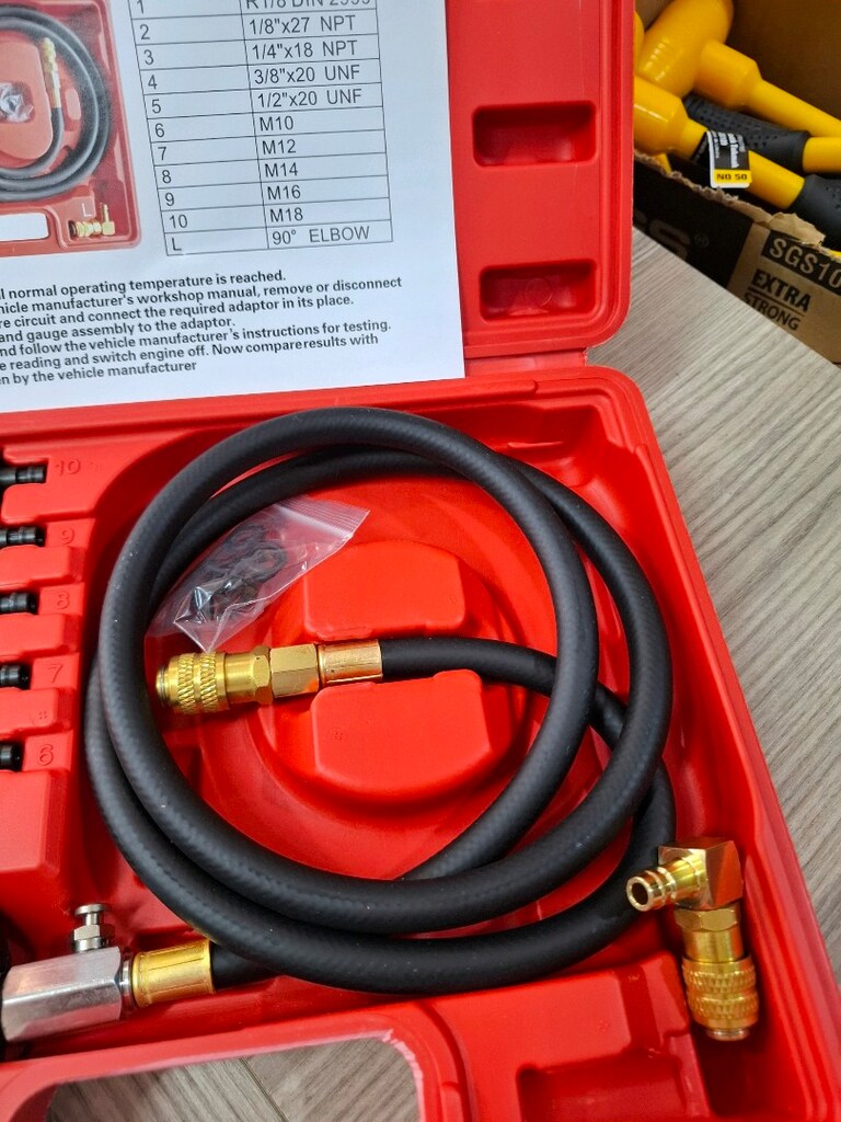 YAĞ BASINÇ TEST CİHAZI DUMANLI HIRDAVAT - 2