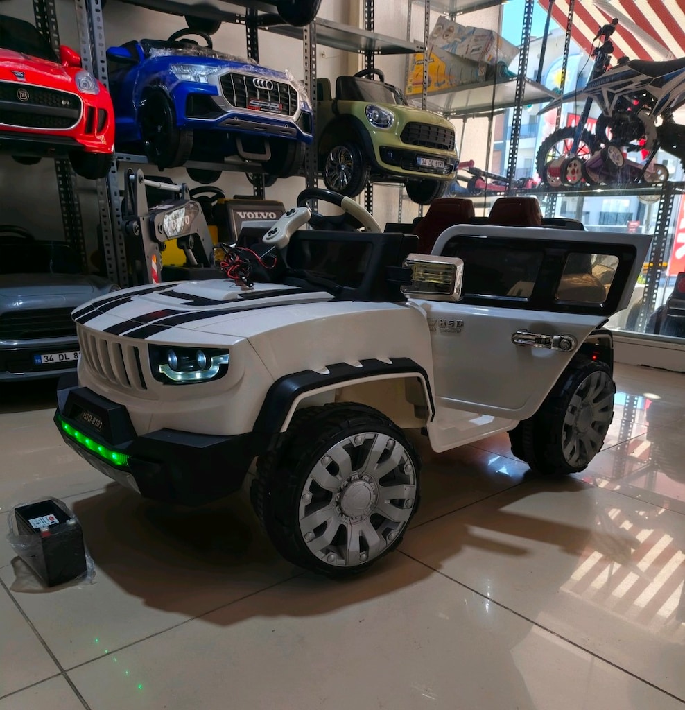 (AnkaCar çocuk oto galeri)4X4 İZNİK KUMANDALI&MANUEL AKÜLÜ ARABA - 6