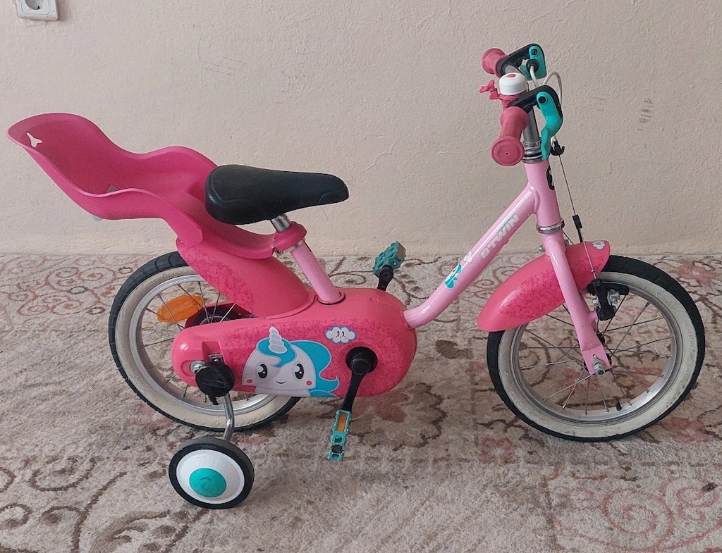 14 JANT DECATHLON BTWIN KIZ ÇOCUK BISIKLETI - 6