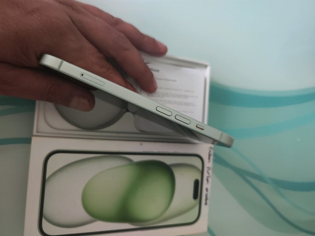 KARTA TAKSİT TR CİHAZİ İPHONE 15 128 GB PİL 86 KUTU VE ŞARJ ALETİ MEVC - 9