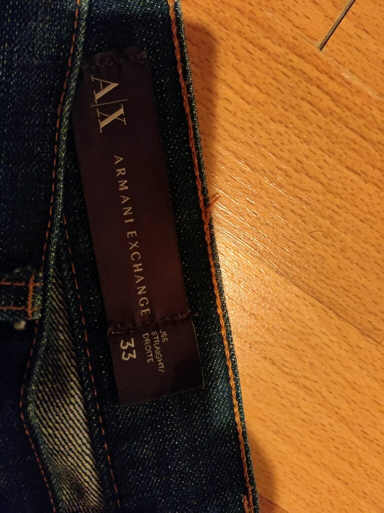 ORİJİNAL ARMANİ SELVEDGE KOT - 2