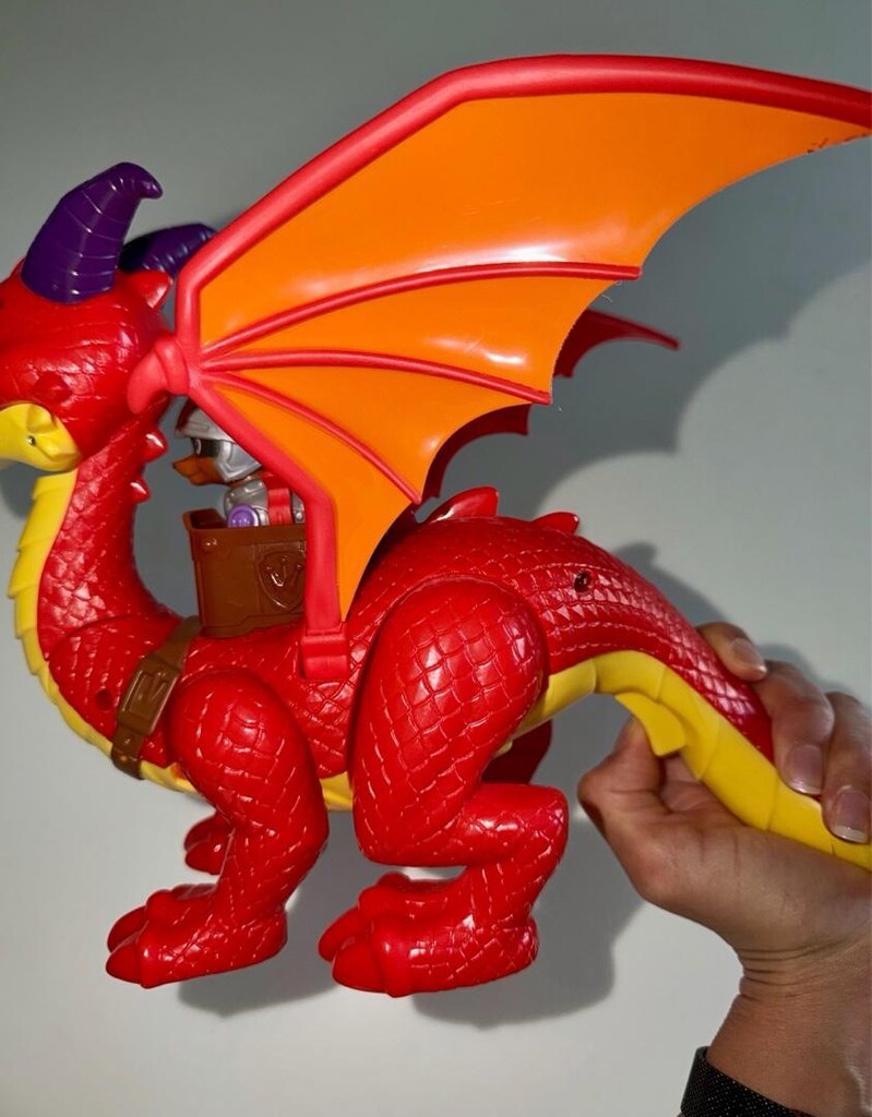 PAW Patrol Rescue Knights Sparks Ejderha – Ağızdan Ok Atan Orijinal - 7