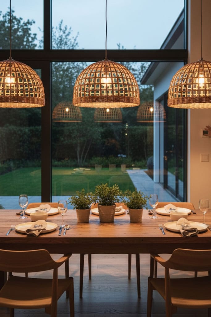 SOHO Rattan Avize 30-35-40-45 cm – Sıfır - 8