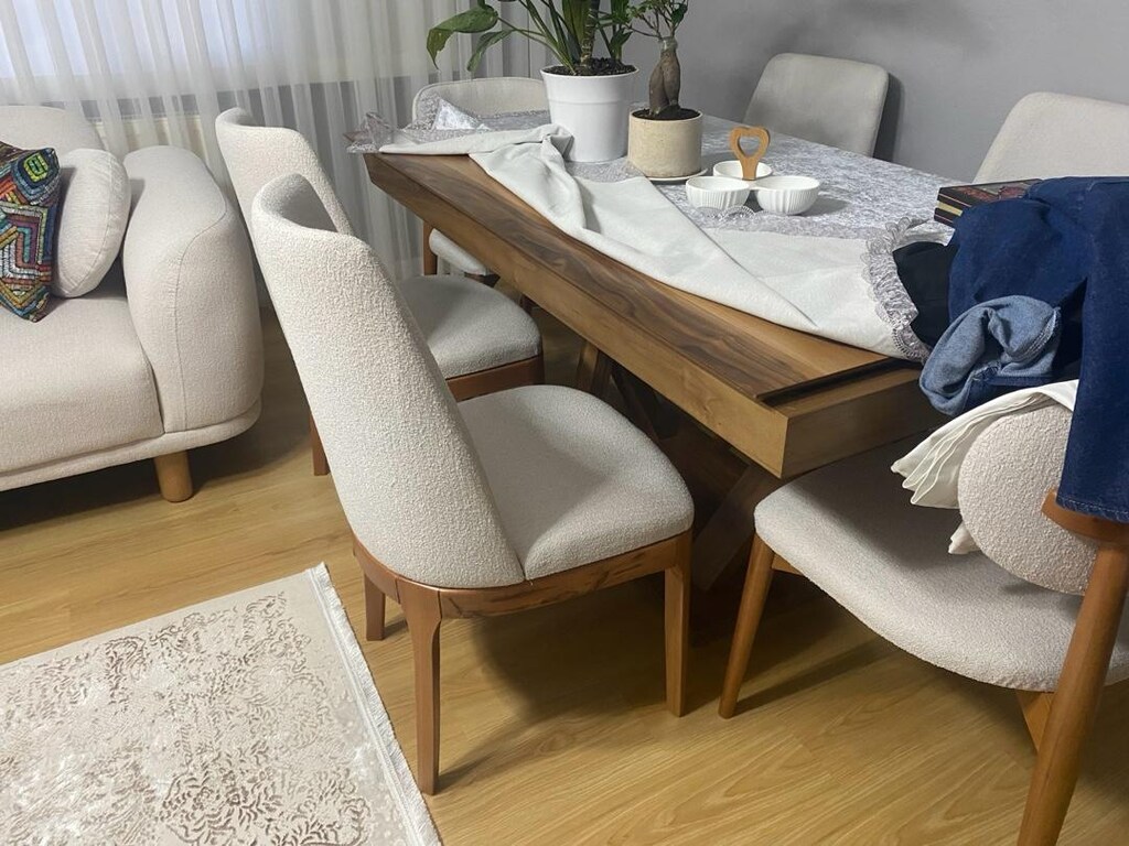 iki aylık oturma yemek odası - 3