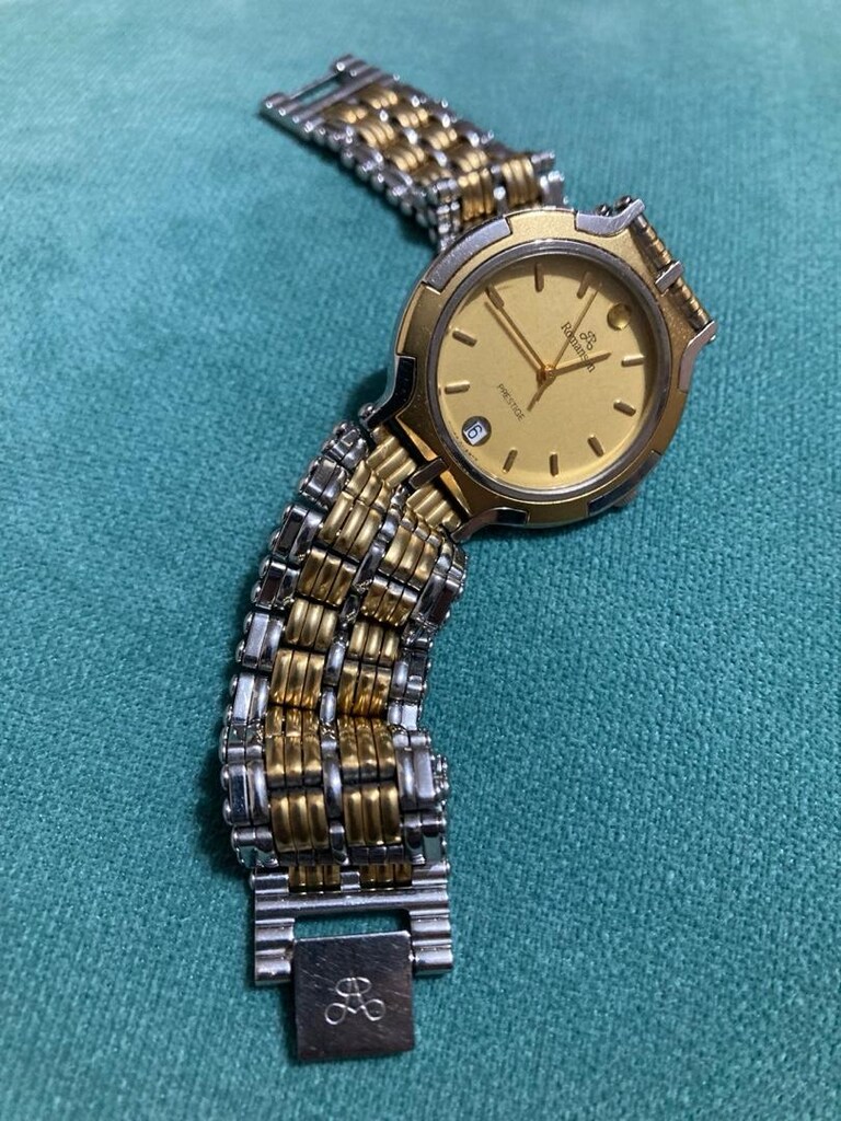 romanson swıss Quartz 24 k gold / saat - 6