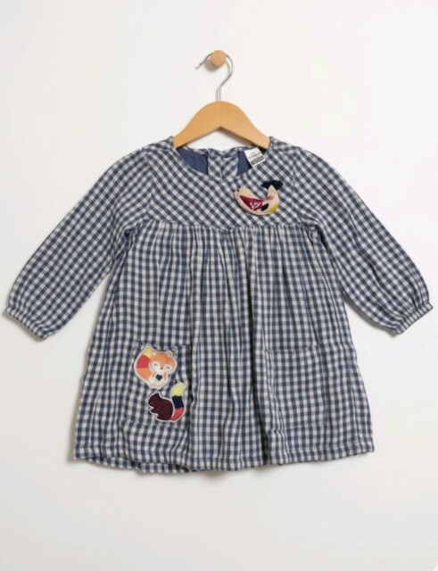 LCW BABY Ekose pamuk elbise 1 yaş ZARA MANGO