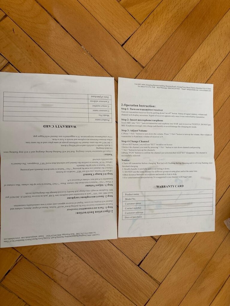 grup konferans telsiz seti - 11
