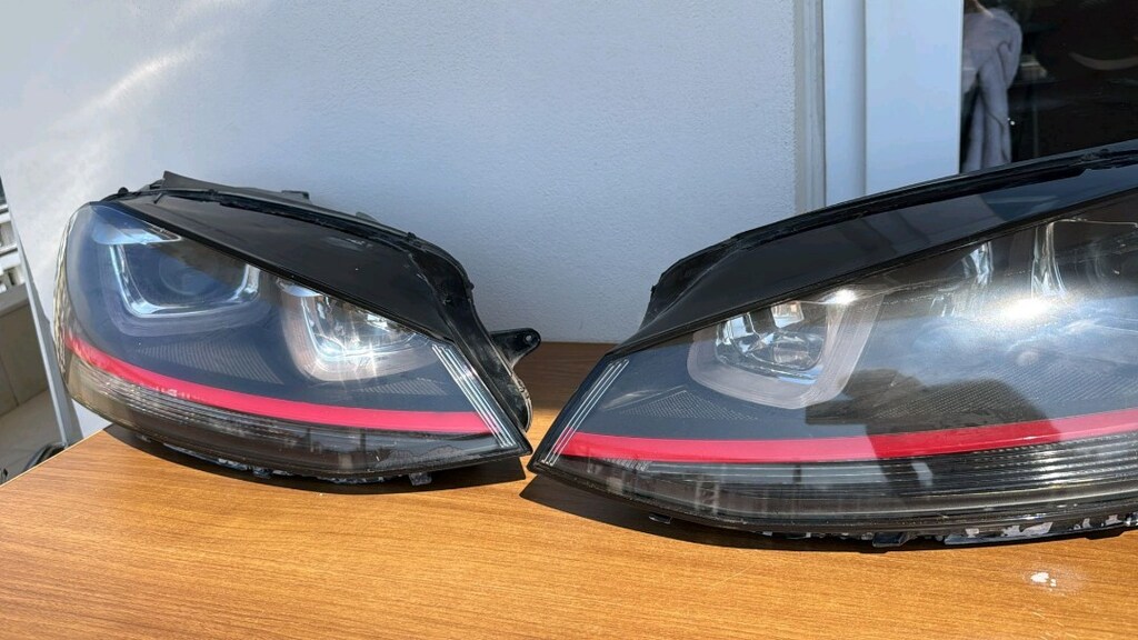GOLF 7 U LED GTI SAĞ SOL FAR TAKIMI ÇIKMA HATASIZ KARGO OLUR - 4
