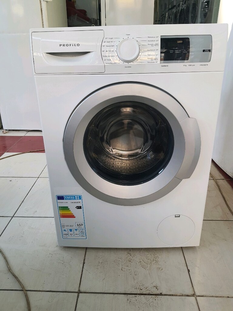 profilo çamaşır makinesi 1 yıllık sıfır ayarında A+++8 kg inverter - 2