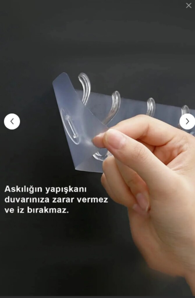 Şeffaf Çok Amaçlı Askı - 2