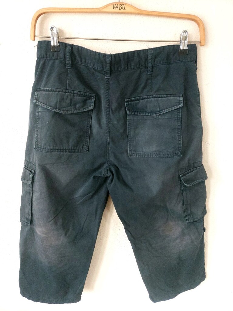 LCW erkek kargo cepli lacivert kapri - 2