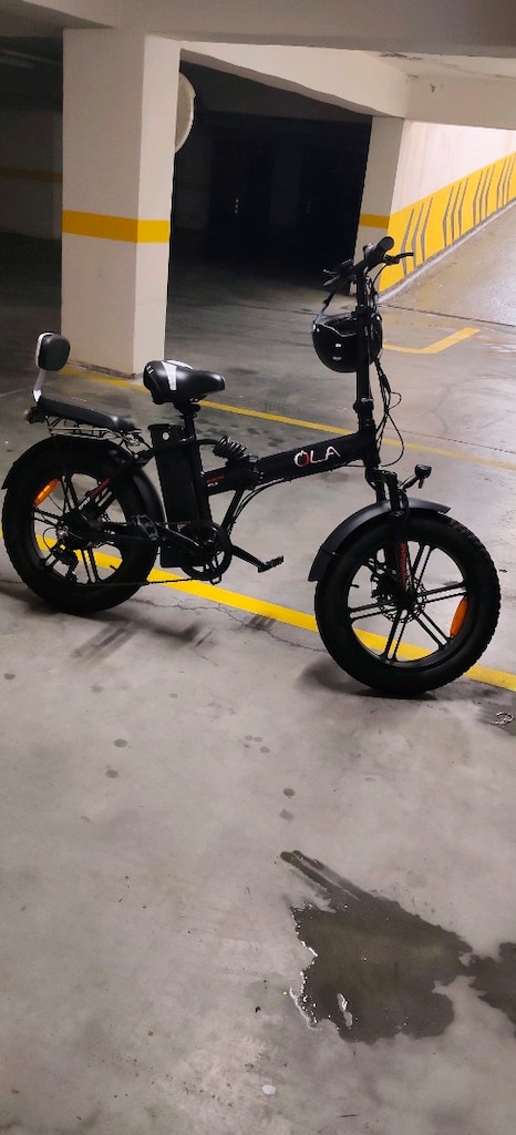 Siyah Elektrikli Bisiklet - 2