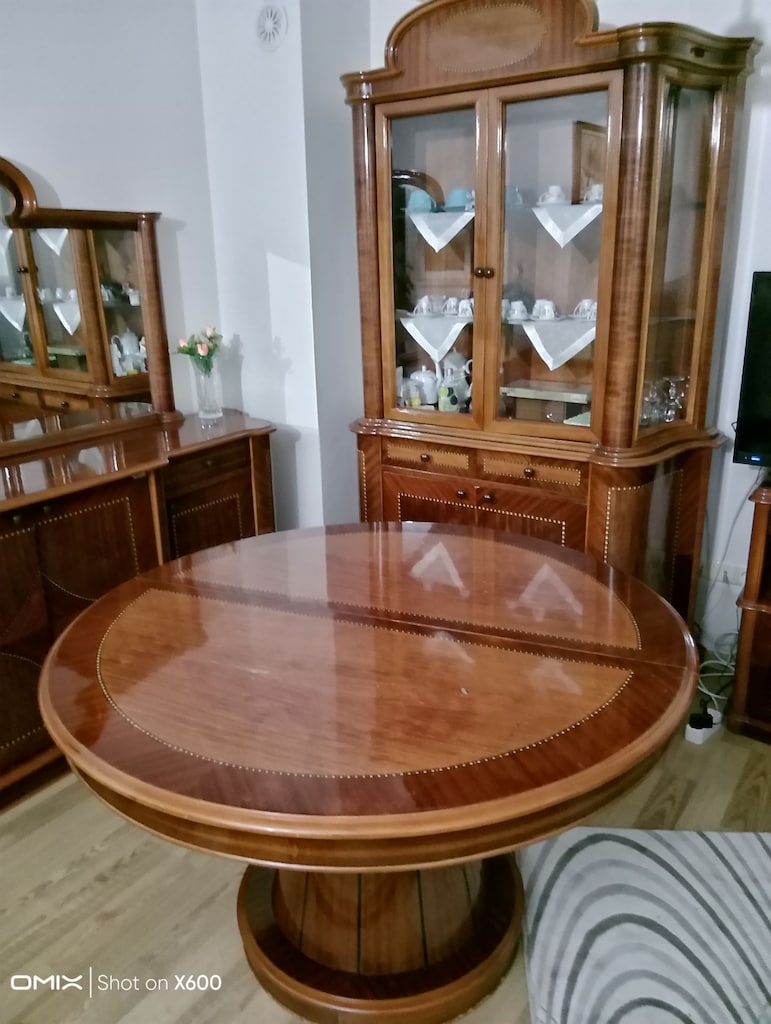 Ankara Mobilya Klasik Ahşap Yemek Odası Takımı - 6